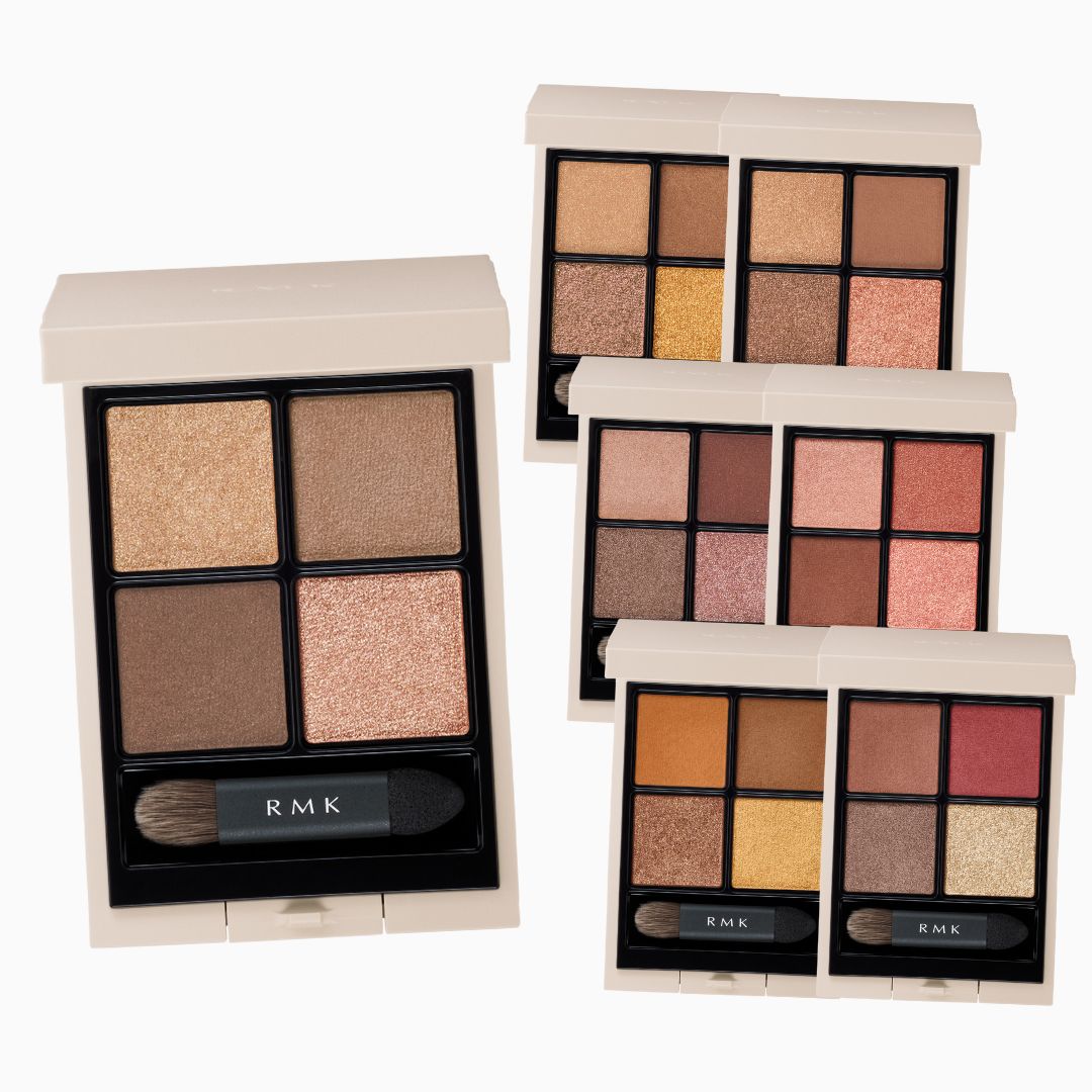 シンクロマティック アイシャドウパレット 4.6g 4色パレット シマー マット ラメ アースカラー