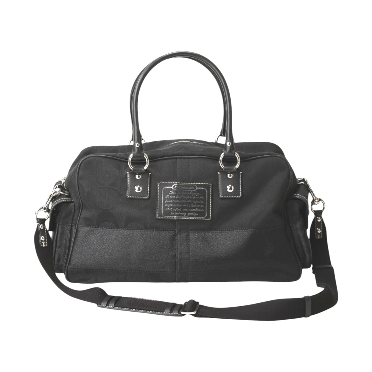 F77179 ショルダーバッグ シグネチャー 2wayショルダー ブラック 18,600円