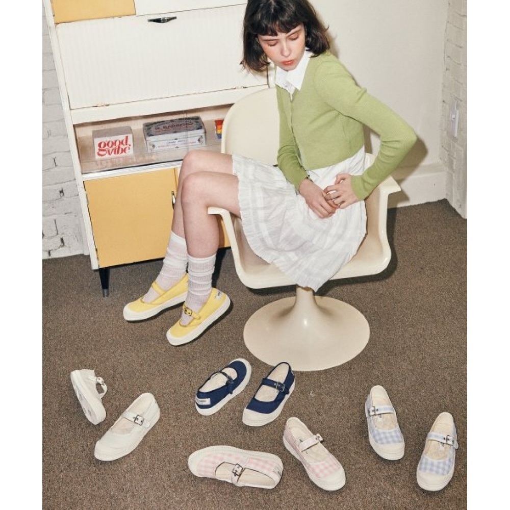 MAC MOC ドゥングリ 6色カジュアルデイリーメリージェーンスニーカー 2.5cm