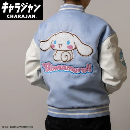 丸眞(マルシン) スタジャン(L)　シナモロール スイートブルースカイ　男女兼用 キャラクター キャラジャン CHARAJAN 　3825019200