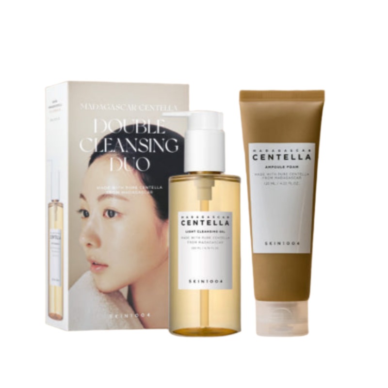 マダガスカル センテラ アンプルフォーム 125ml + ライト クレンジング オイル 200ml