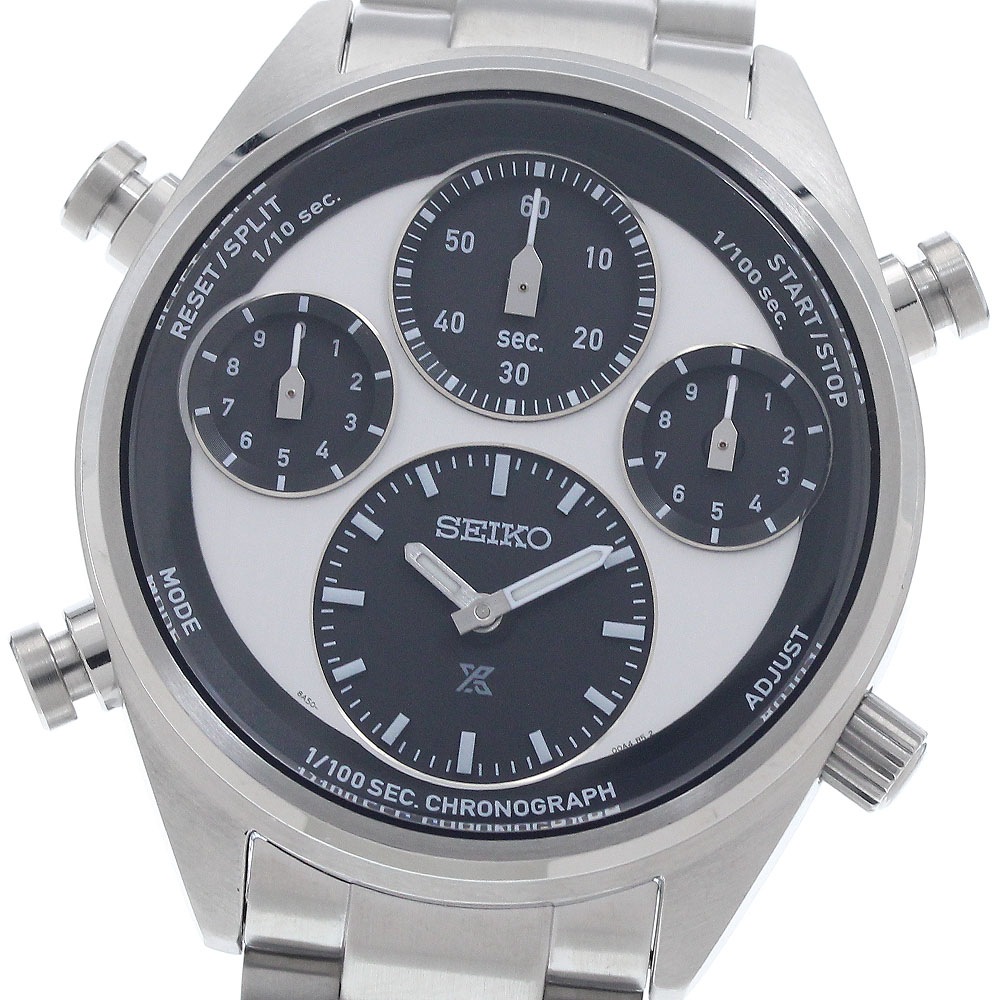 セイコー SEIKO SBER001/8A50-00A0 プロスペックス スピードタイマー クロノグラフ ストップウォッチ ソーラー メンズ 良品 _951631【中古】