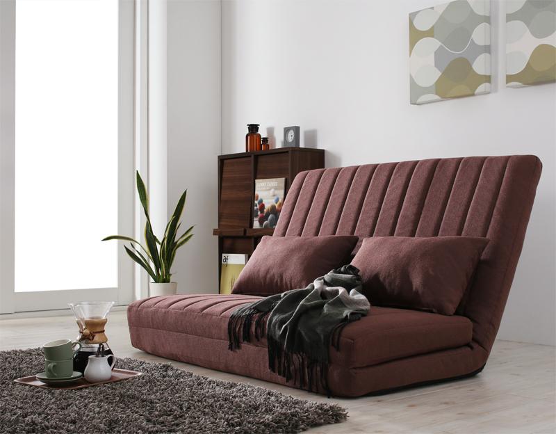 3wayソファ 1台3役 ソファ カウチソファ ベッド 幅120cm セミダブルサイズ 完成品 17,780円