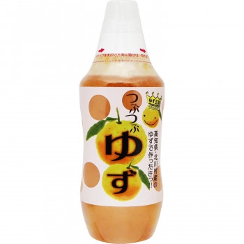 北川村ゆず王国 アイス用ゆず茶 つぶつぶゆず 480g 12個セット 12040