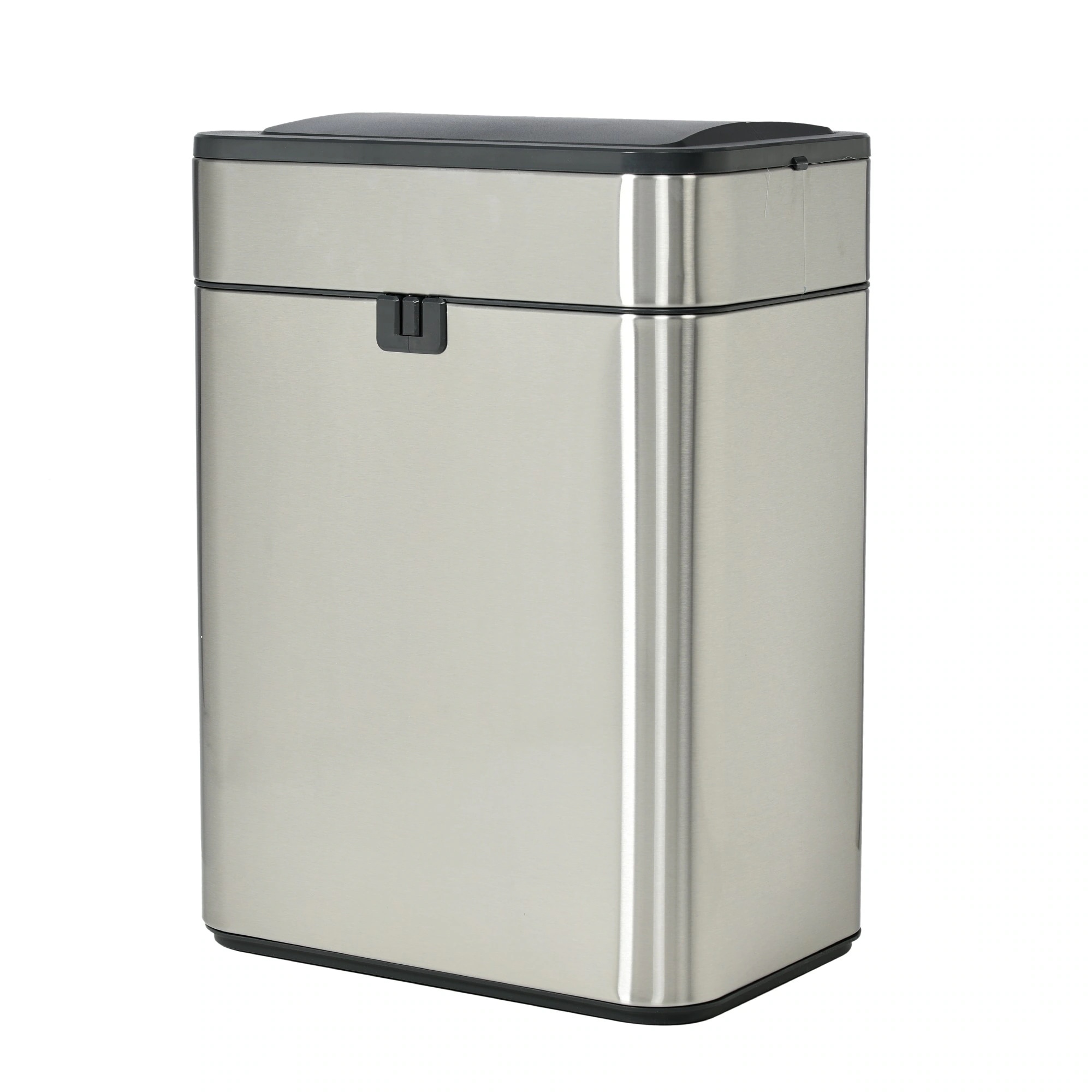 【新品登場】センサー式ゴミ箱 上向き 自動開閉ゴミ箱 50L ふた付き ダストボックス シルバー
