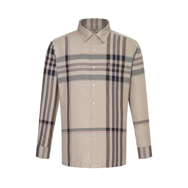 混紡スーパービッグチェックシャツ レギュラーフィット__DLA1SHCL102I1