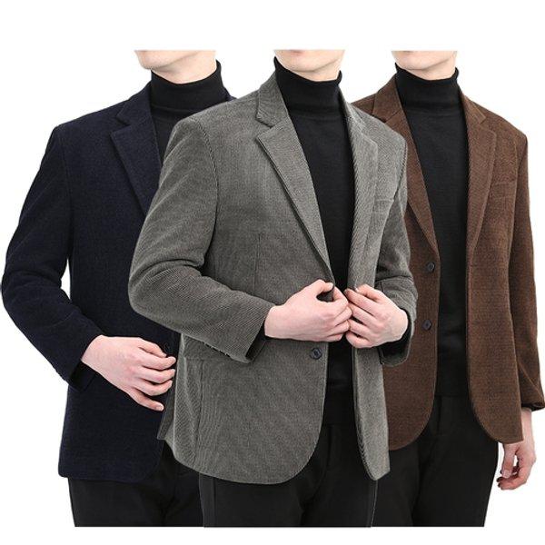 メンズ冬プレミアムコールデントリムスーツコンビジャケット SB-COW-43