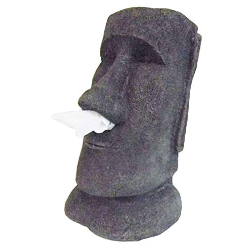 モアイのティッシュケース!鼻からティッシュが取り出せる ティッシュスタンド ビッグモアイJr. RH-371 簡易梱包 6,622円