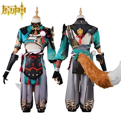仮装 変装 コスチューム コスプレ衣装 仮装 変装 ゴロー げんしん 五郎 Genshin 原神 スーツ 2024新作入荷コスプレ