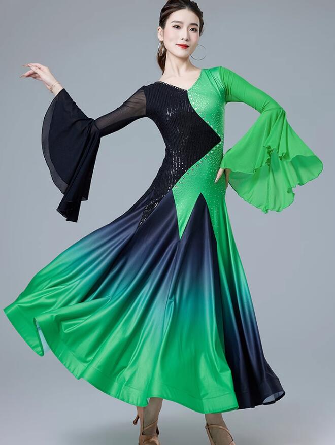 社交ダンスドレス　新品　ラテン　モダン　Ｍ　グリーン 社交ダンスドレス 新品 ラテン モダン M グリーン 楽天市場】社交