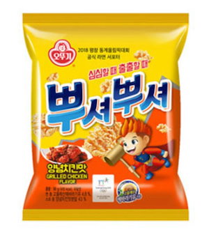プショプショ 90g x 10個 : プショプショ 5種類の味を体験できるチャンス！韓国の人気菓子!