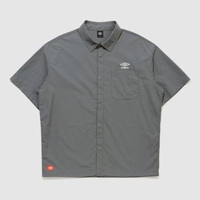 半袖Tシャツ TQT UQ221CJK44-DKA クラシック半袖カラーシャツ / DEEP KHAKI