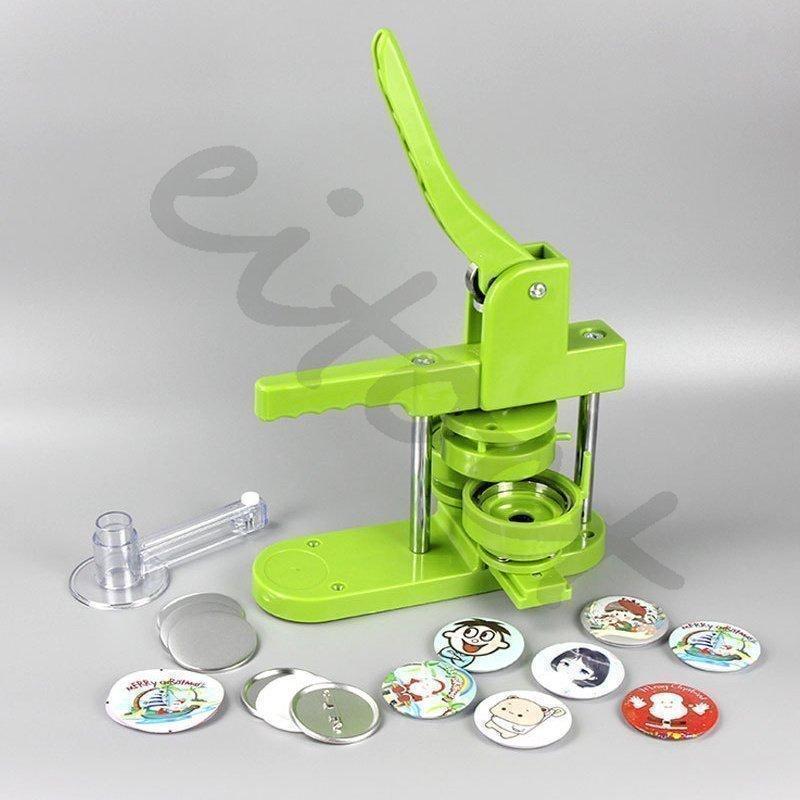 毎日厳選缶バッチマシーン 缶バッジマシン2532374458ｍｍ 100個材料付き 製作キット おしゃれ かわいい パーツ り 業務用 家庭用