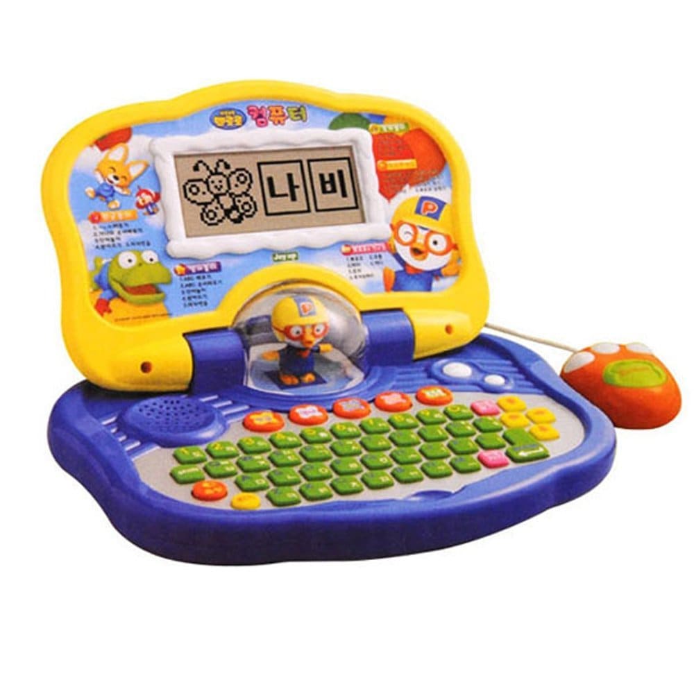 Qoo10] ポロロ韓国語と英語学習玩具ラップトップキ : おもちゃ・知育
