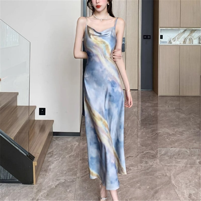 ドレス パーティドレス 二次会ドレス ロングドレス セクシードレス ロング ロング丈 ノースリーブ スイングカラー Aライン かわいい 大人可愛い きれいめ シンプル 大人 上品 おしゃれ かっこいい