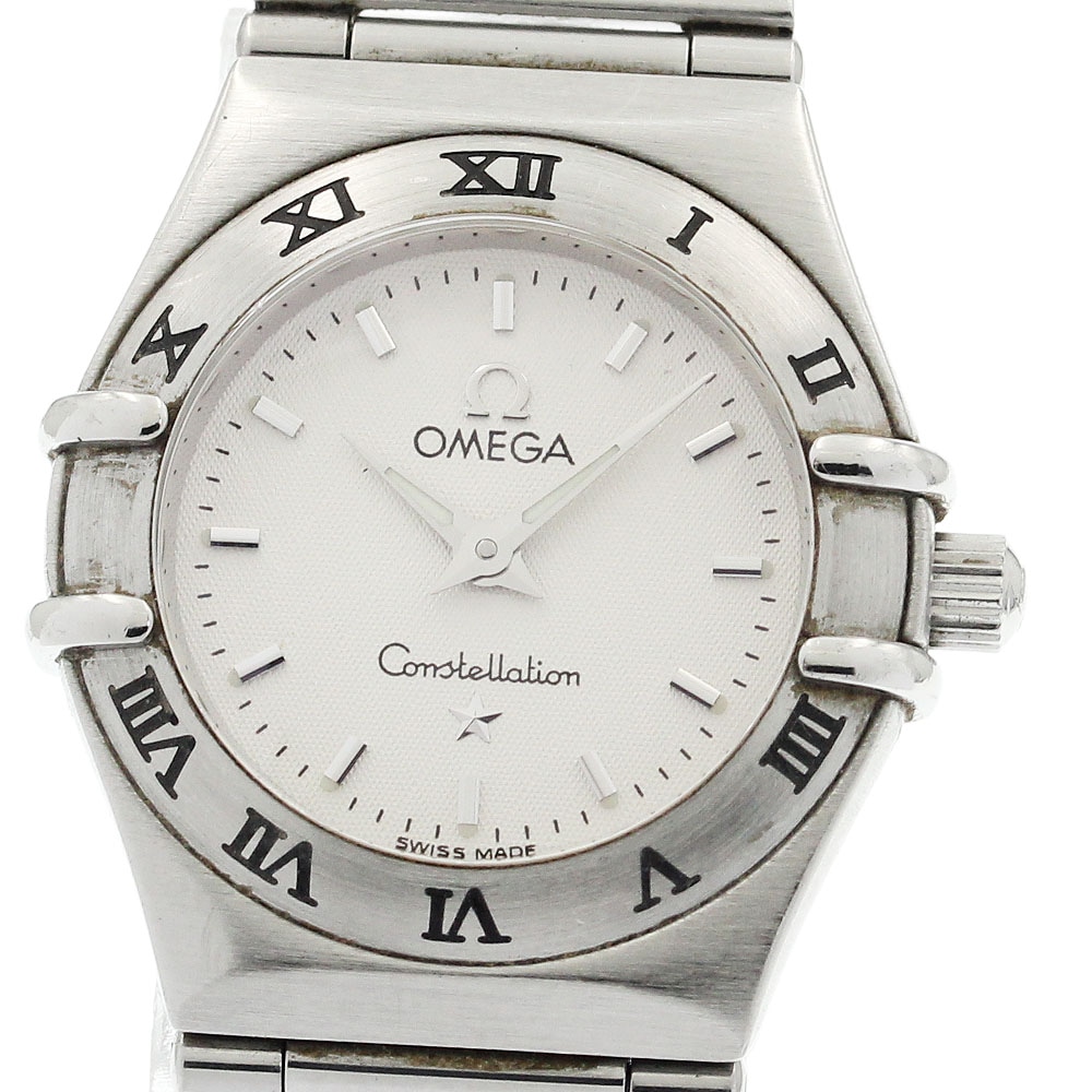 オメガ OMEGA 1562.30 コンステレーションミニ クォーツ レディース 保証書付き_938064【中古】