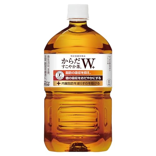 [トクホ] コカコーラ からだすこやか茶W 1.05LPET12本