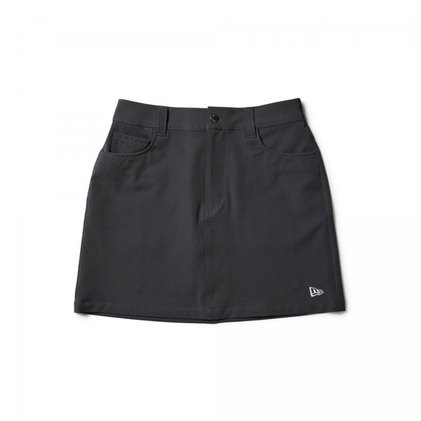 ニューエラ NEW ERA Womens レディース ストレッチ ツイル スカート チャコールグレー ゴルフ 14859849