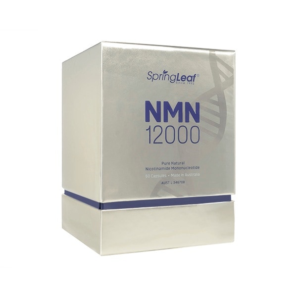 NMN12000 60錠 1箱 SpringLeaf ニコチンアミドモノヌクレオチド 高水準NMN エヌエムエヌ 海外発送 日時指定不可 ヤマト国際便発送