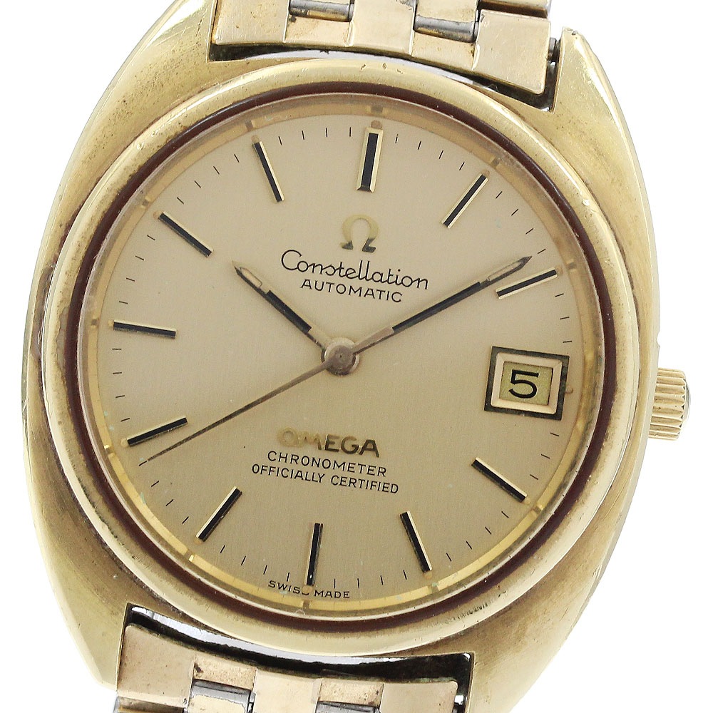 オメガ OMEGA CD168.0056 コンステレーション デイト cal.1011 自動巻き メンズ _921973【中古】