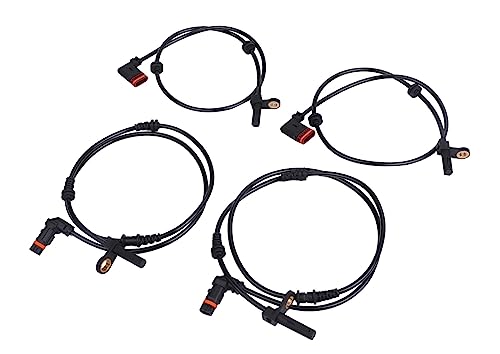 ベンツ 用 ABSセンサー 前後 左右 4本セット W221 W216 スピードセンサー 車速 センサー フロント リア 2215400317 2215400117 S350 等 汎用 社外品