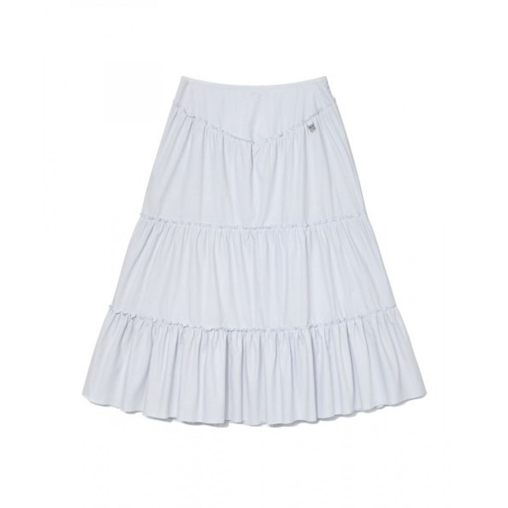 グロウニーロデオティアードフリルスカート (ベビーブルー)