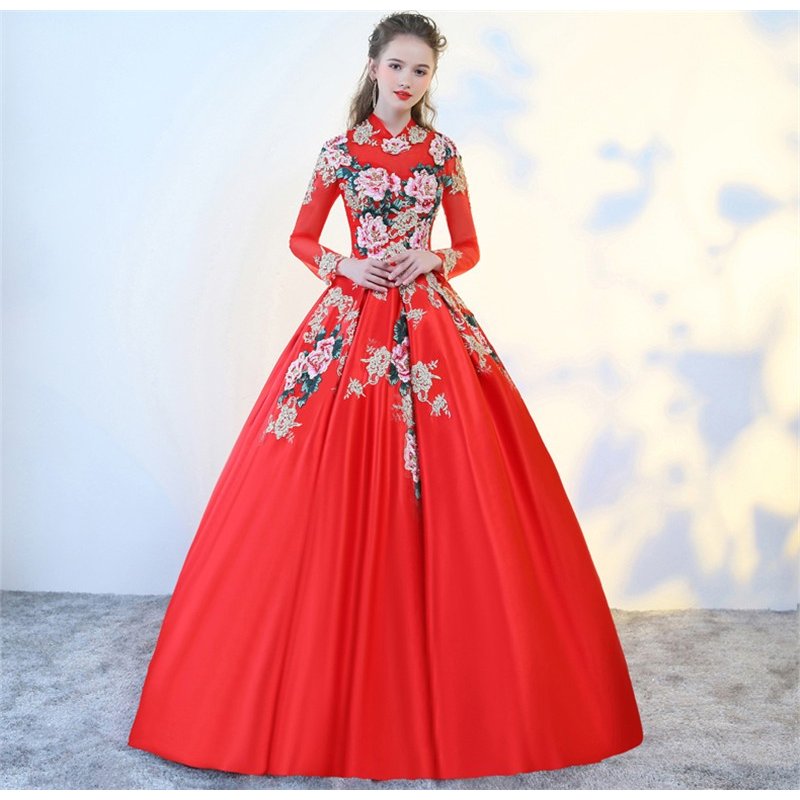 カラードレス ロング 演奏会 安い 結婚式 イブニングドレス 花嫁 二次会 ドレス 発表会 パーティードレス コンサート レッド グリーン