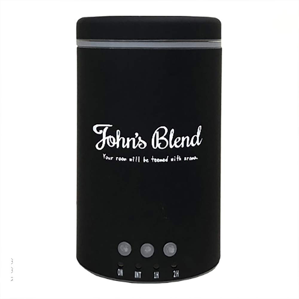 Johns Blend(ジョンズブレンド) アロマディフューザー ブラック 超音波式 OA-JON-21-1 1個 (x 1)