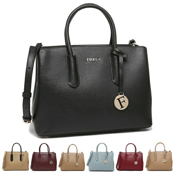 フルラ ハンドバッグ ショルダーバッグ リンダ レディース FURLA WB01286 ARE000 LINDA M SATCHEL ミディアムサッチェル