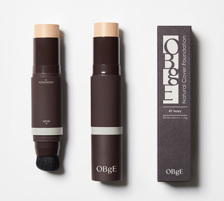 ナチュラルカバー ファンデーション SPF50+ PA++++ 13g2号ベージュ2つの自然なメイクアップ