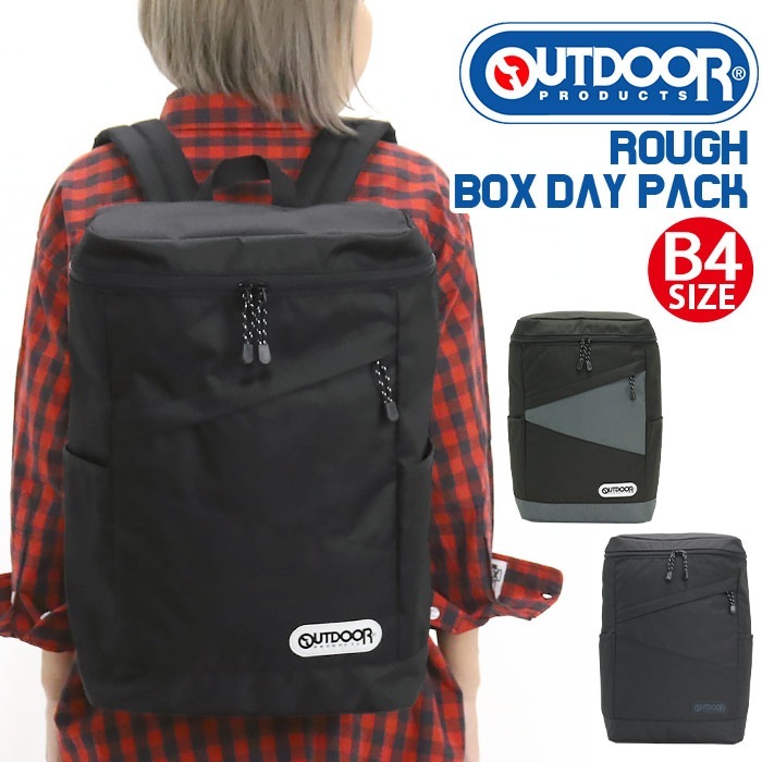 OUTDOOR PRODUCTS アウトドア プロダクツ リュックサック スクエアタイプ ラフ ボックスデイパック 22429807 リュック バックパック