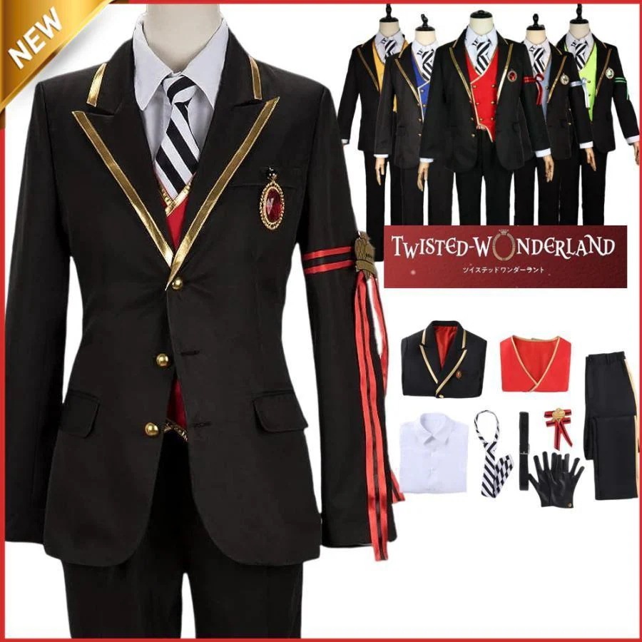 [プレミア新品]ツイステッドワンダーランド/コスプレ/衣装//制服/セットアップ/ハロウィン/クリスマス/文化祭/仮装/イベント/パーティー