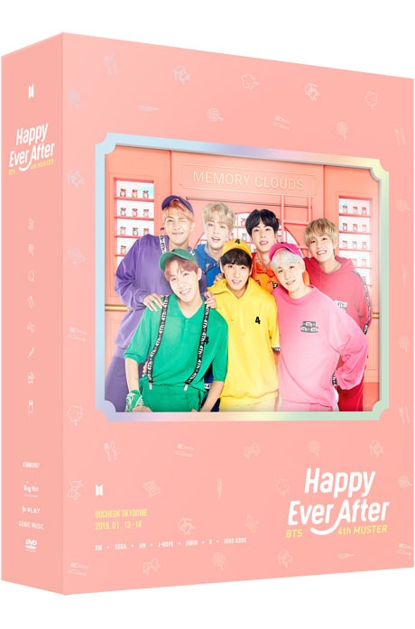 BTS 4th MUSTER HAPPY EVER AFTER / 3DVD+MD / 韓国版
