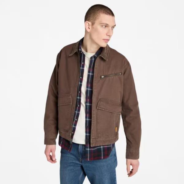 [Timberland] オールゼンダー Strafford ウォッシュドキャンバスジャケット A4245 243