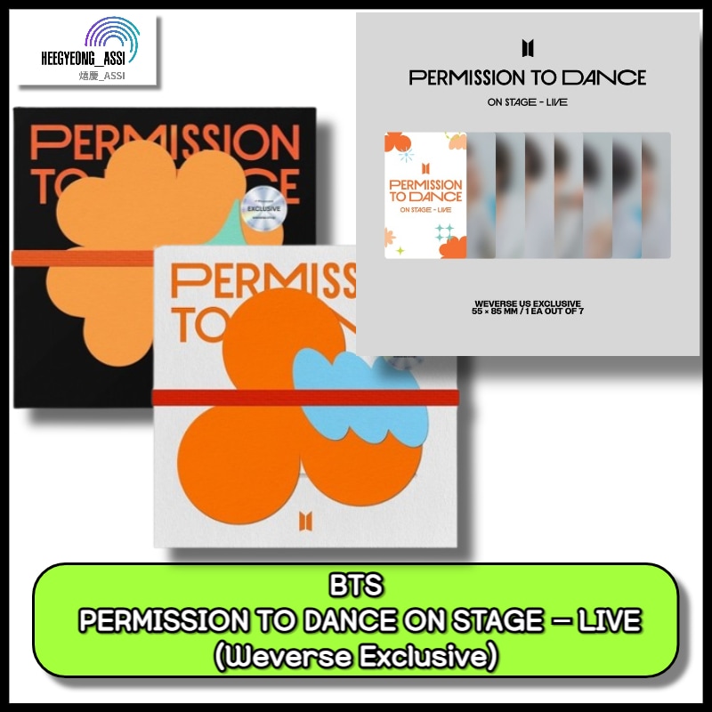 [WEVERSE EXCLUSIVE] BTS - PERMISSION TO DANCE ON STAGE - LIVE 7,752円