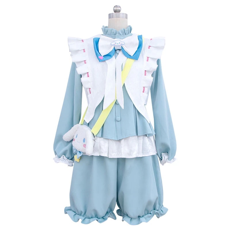 大きな耳の犬コスチュームフルセット (帽子+トートバッグ付き)