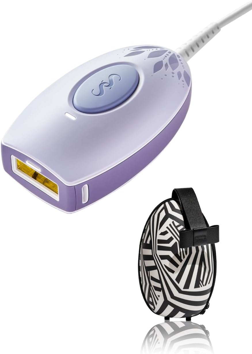 スムーズスキン bare pop 脱毛器 収納ケース付きセット レディース メンズ 家庭用脱毛器 光美容器 コンパクト ムダ毛処理 パワフル 100万回照射 ベアポップ 連射 最速0.5秒の高速照射