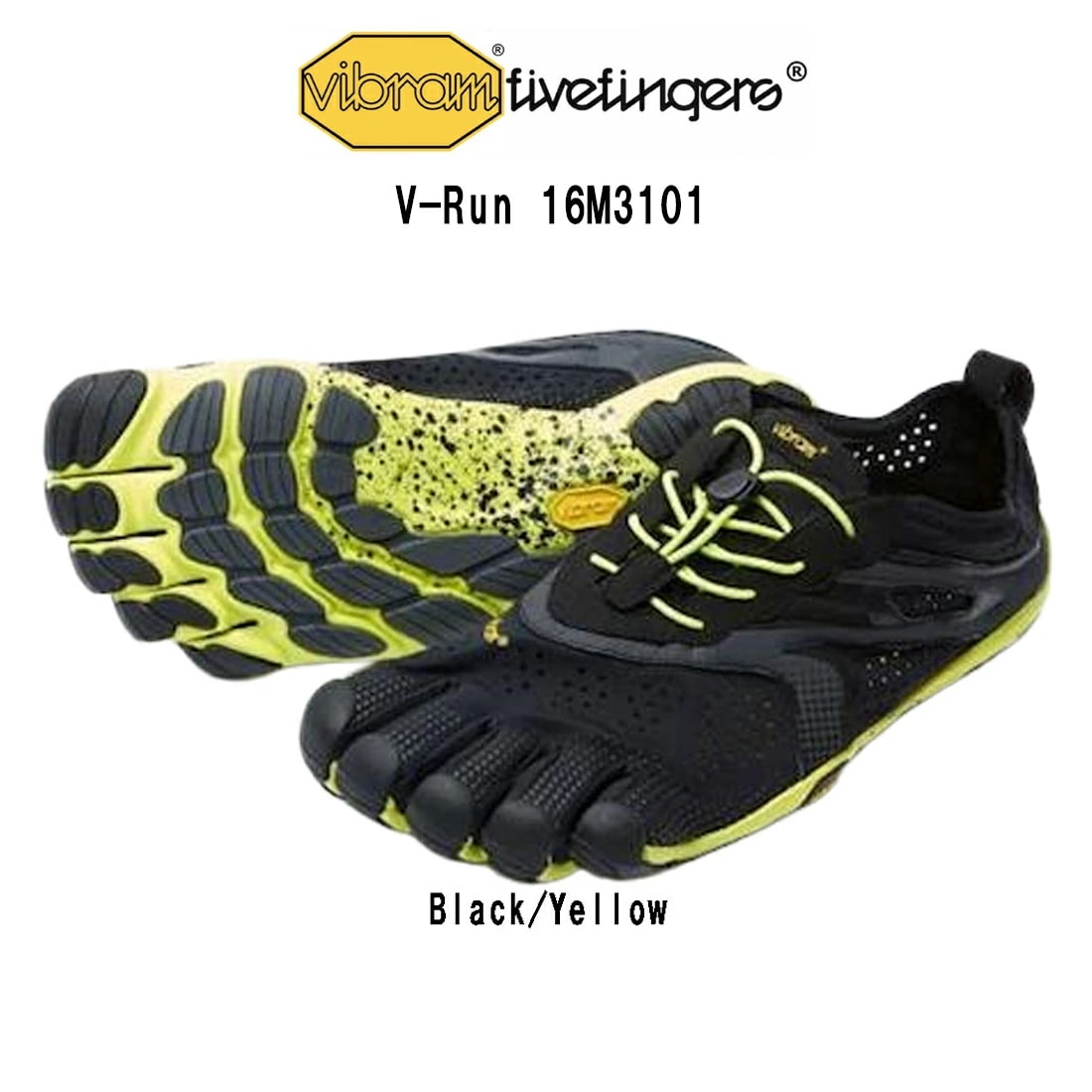 Vibram FiveFingers メンズ 五本指 シューズ スポーツ ランニング 運動靴 男性用 V-Run 16M3101