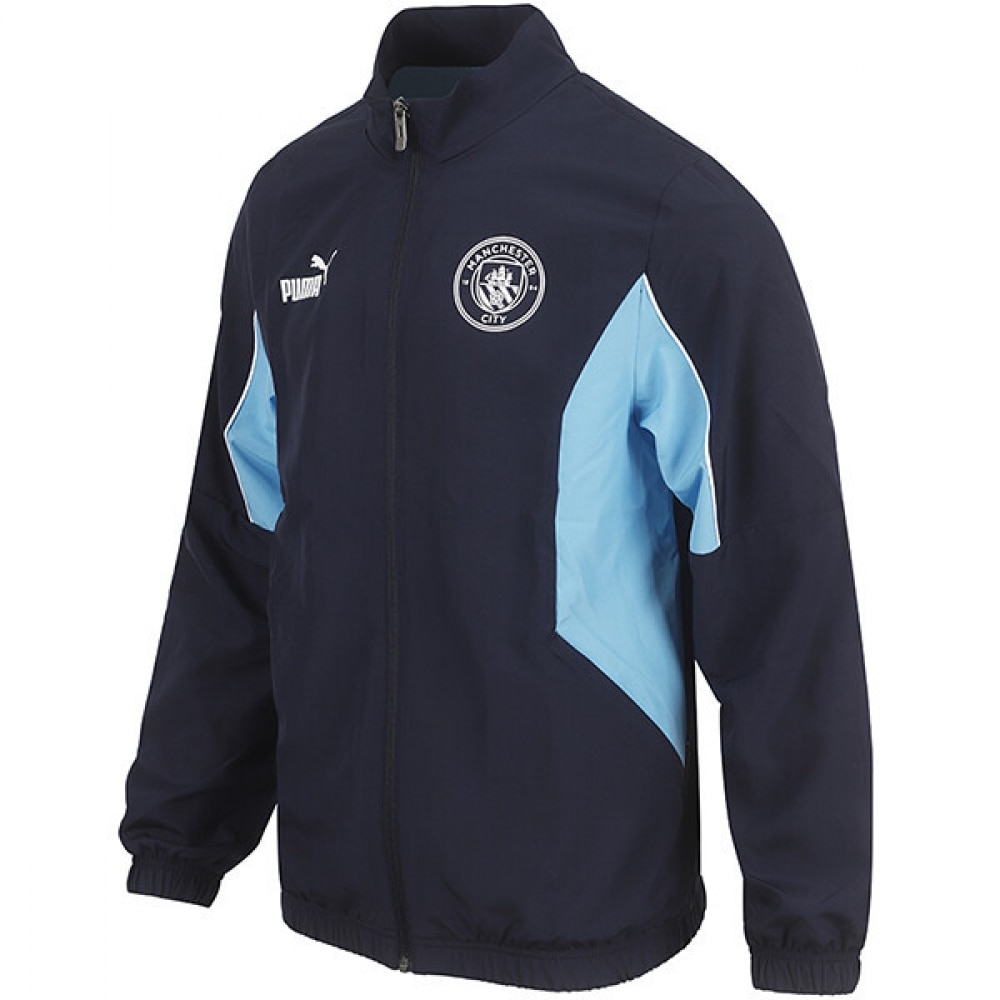Puma マンチェスターシティフットボールアーカイブジャケットマンシティ