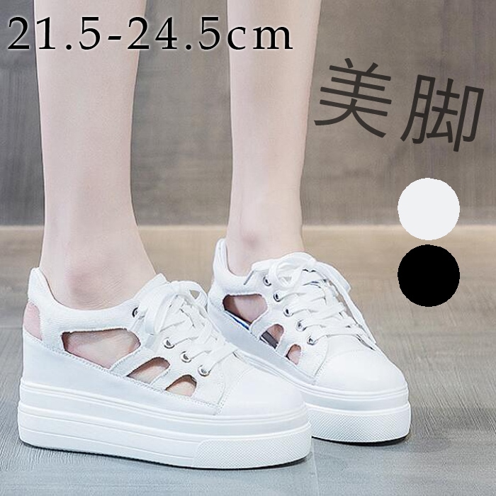 スニーカー 厚底スニーカー　スニーカー サンダル 厚底サンダル スニーカーサンダル レディースサンダル レディース さんだる 厚底靴 ローカット スニーカー ヒール9cm スニーカー シューズ レデ