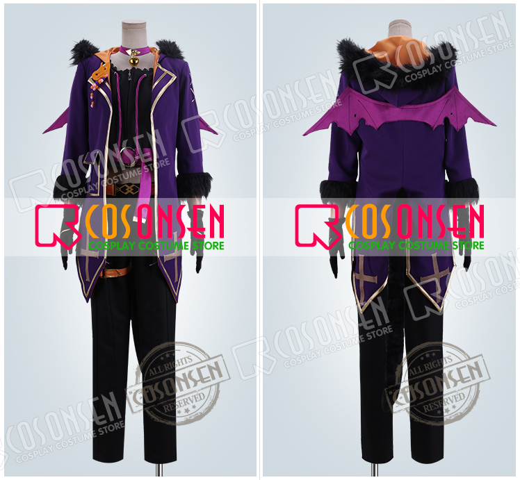 噪音渦巻くホラーナイトハロウィン Trickstar 衣更真緒 コスプレ衣装