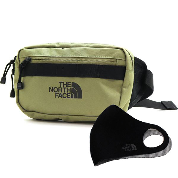 ボディバッグ マスクセット メンズ レディース オリーブ NN2HP64B OLV