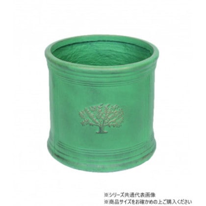 村田屋産業 ラウンドポットフォレスト 8号 Verdigris 3732