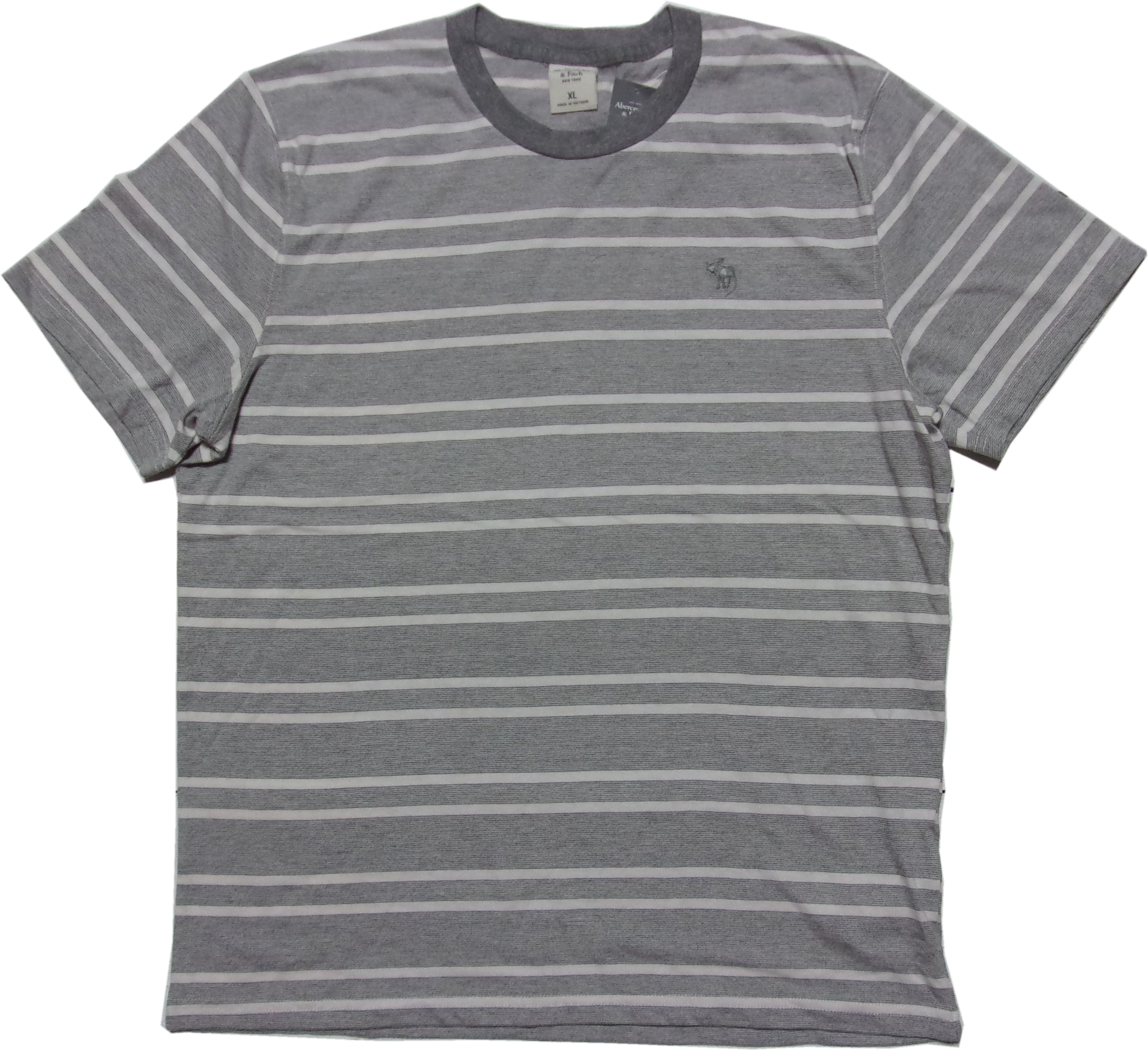 アバクロンビー＆フィッチ 半袖 Tシャツ グレイ Abercrombie＆Fitch 010