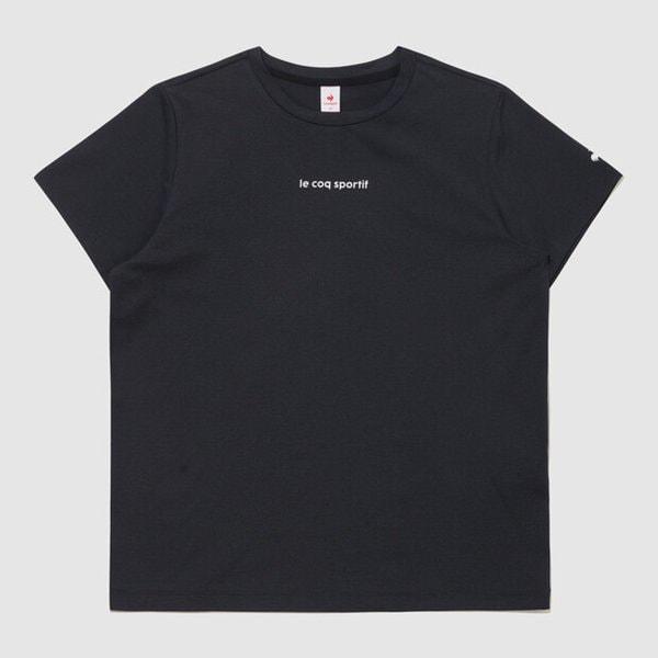 女性ルフレッシュベーシック半袖Tシャツ (QR122ORS13_BLK)