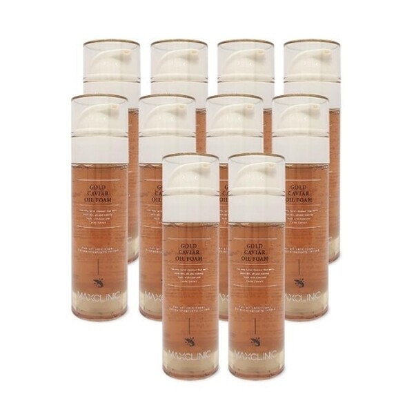 マックスクリニック ゴールド キャビア オイル フォーム クレンザー 110ml 10個 Ss