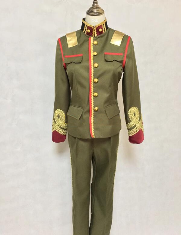 コスプレ衣装 に適合する 『FGO』カルデアエースのアニメガに悌太さんが描く円卓の騎士達 軍服 コスプレS863