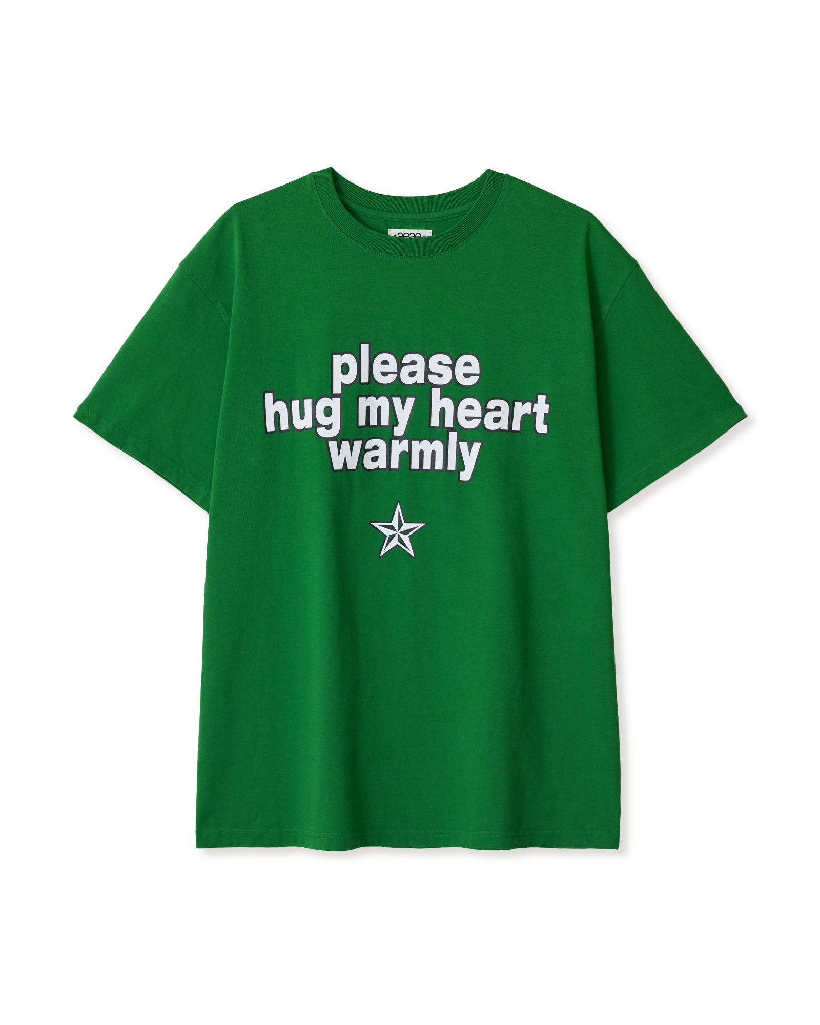 【aeae】 HUG ME T-SHIRTS : GREEN