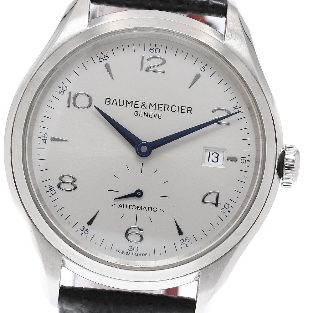 ボーム＆メルシェ Baume & Mercier 65717 クリフトン スモールセコンド デイト 自動巻き メンズ _959814【中古】