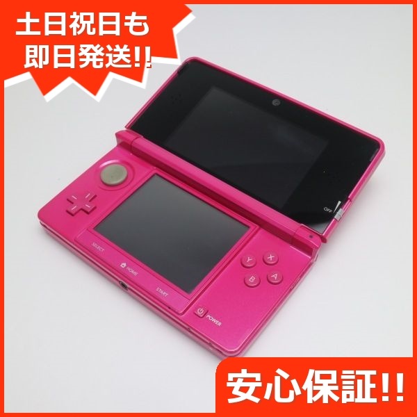 熱販売 美品 ニンテンドー3DS グロスピンク game 任天堂 177 ゲーム機